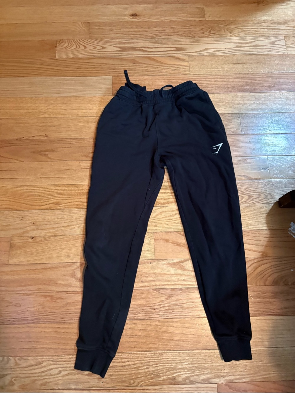 Gymshark Black Men's Jogger Sweatpants with Logo
